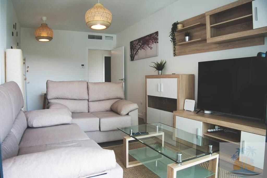 Apartamento 1minuto del mar ,vistas, Playa tranquila. Adaptado Benajarafe Exterior foto