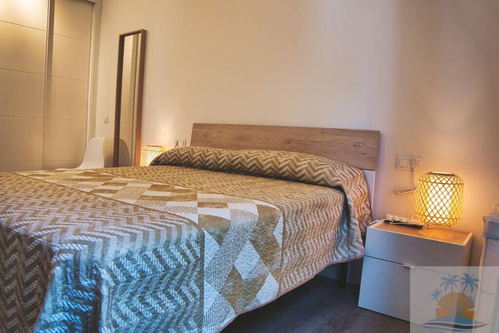 Apartamento 1minuto del mar ,vistas, Playa tranquila. Adaptado Benajarafe Exterior foto
